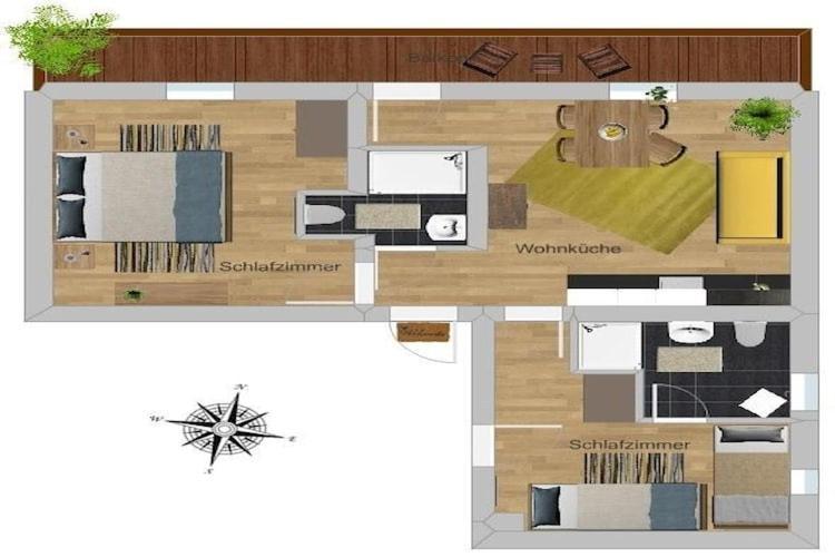 Flat In Krimml With A Balcony Appartement Buitenkant foto